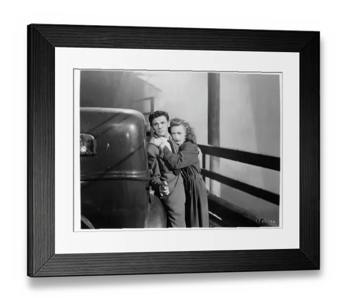 Framed Print : John Garfield And Geraldine Fitzgerald In Nobody Lives Forever Framed Print : John Garfield And Geraldine Fitzgerald In Nobody Lives Forever