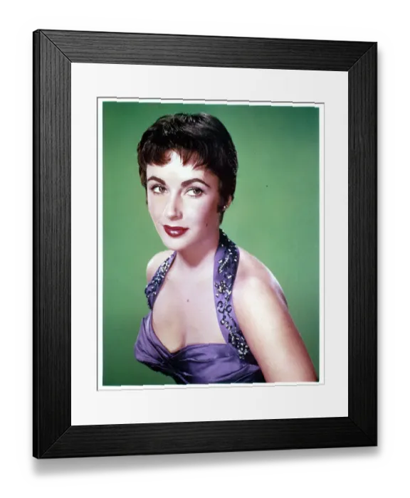 Framed Print : Elizabeth Taylor In The Last Time I Saw Paris Framed Print : Elizabeth Taylor In The Last Time I Saw Paris