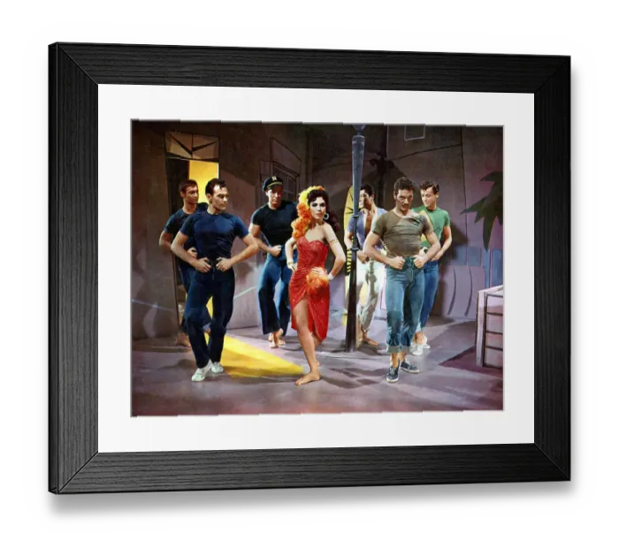 Framed Print : Ann Miller In Hit The Deck Framed Print : Ann Miller In Hit The Deck