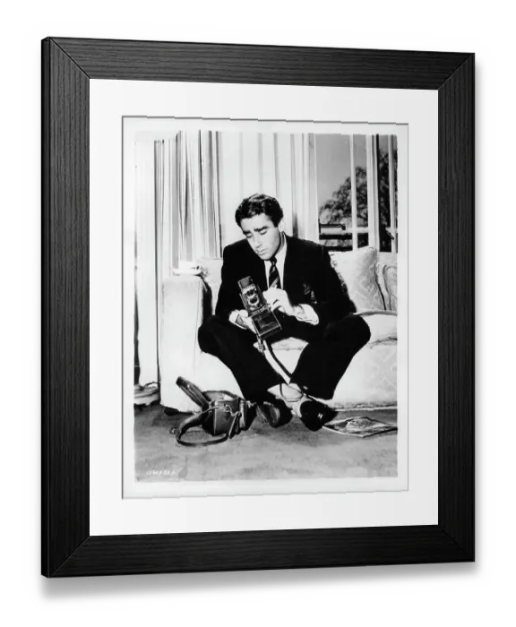 Framed Print : Peter Lawford In Hour Of 13 Framed Print : Peter Lawford In Hour Of 13