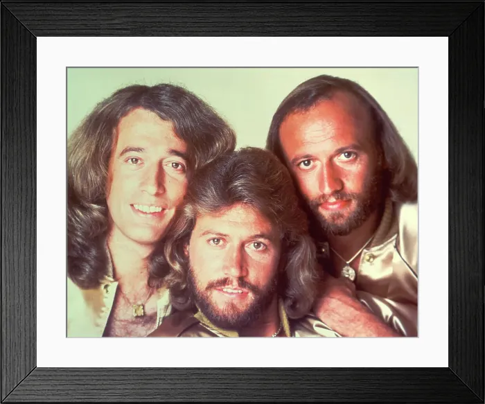 Framed Print : The Bee Gees Framed Print : The Bee Gees