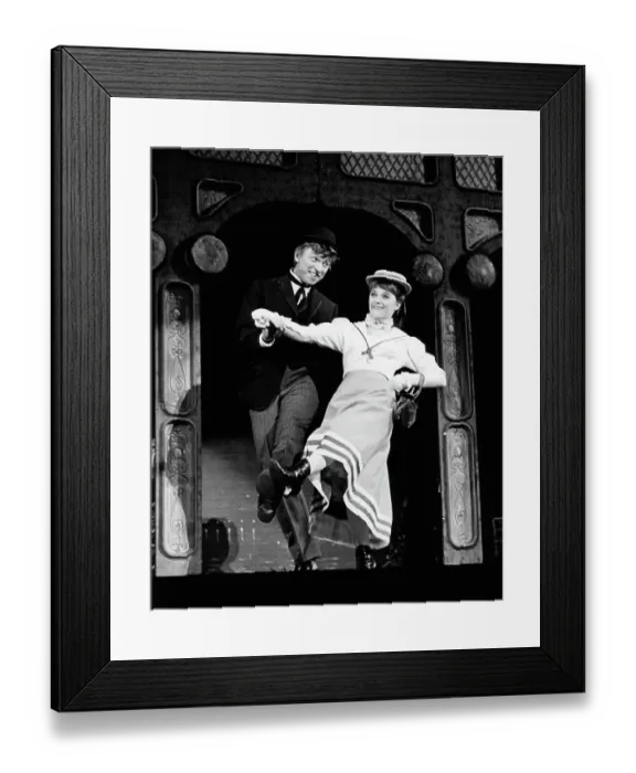 Framed Print : Tommy Steele And Polly James In Half A Sixpence Framed Print : Tommy Steele And Polly James In Half A Sixpence