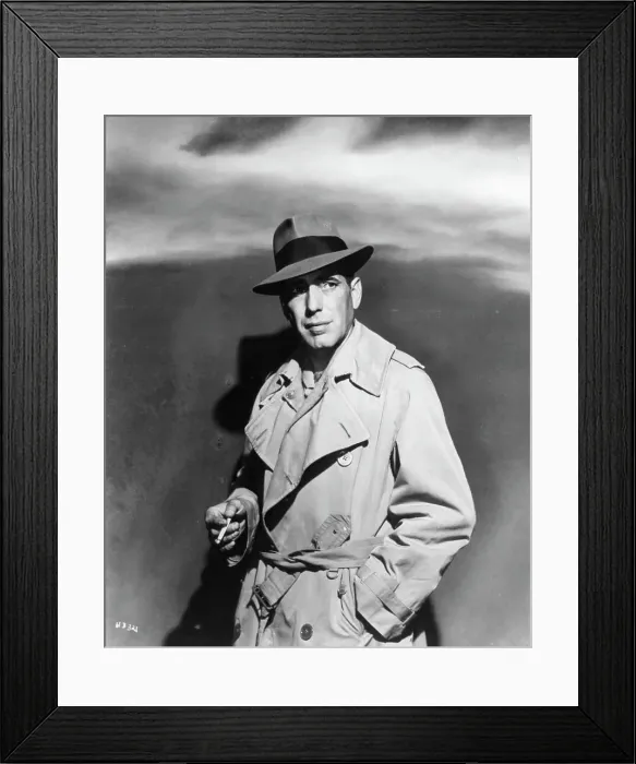 Framed Print : Humphrey Bogart In Conflict Framed Print : Humphrey Bogart In Conflict