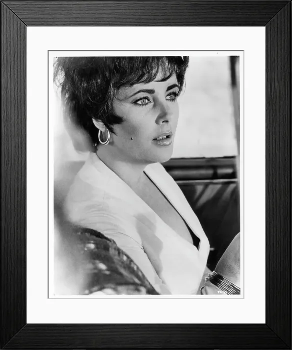 Framed Print : Elizabeth Taylor In The Comedians Framed Print : Elizabeth Taylor In The Comedians
