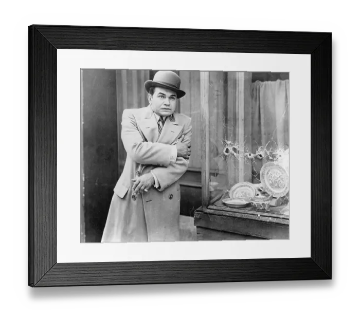 Framed Print : Edward G Robinson In Little Caesar Framed Print : Edward G Robinson In Little Caesar