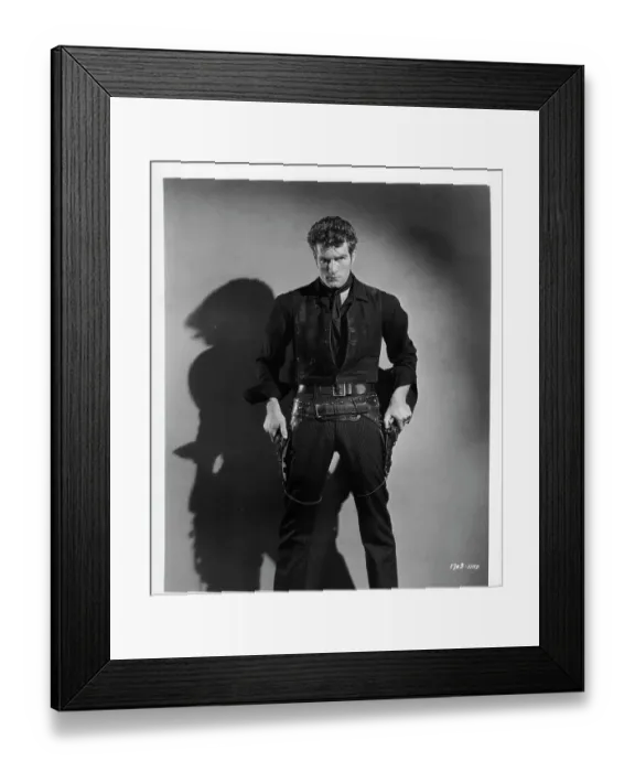 Framed Print : Hugh O'Brian In The Raiders