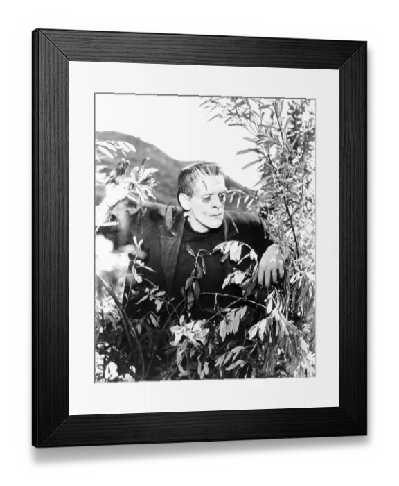 Framed Print : Boris Karloff In Frankenstein