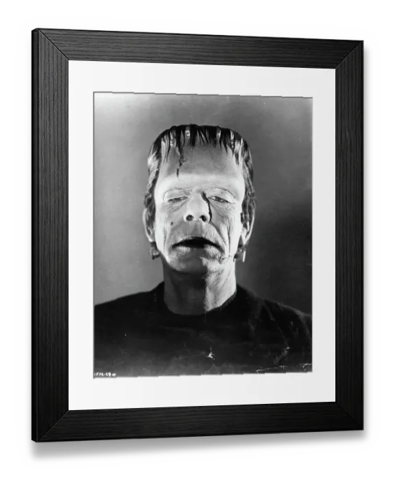 Framed Print : Glenn Strange as Frankenstein Framed Print : Glenn Strange as Frankenstein