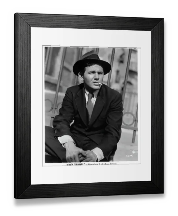 Framed Print : John Garfield In Nobody Lives Forever Framed Print : John Garfield In Nobody Lives Forever