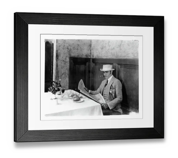 Framed Print : Rudolph Valentino In Blood And Sand Framed Print : Rudolph Valentino In Blood And Sand
