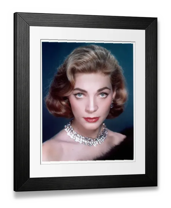 Framed Print : Lauren Bacall Framed Print : Lauren Bacall