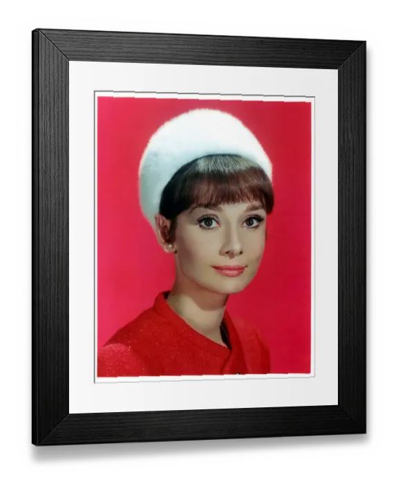 Framed Print : Audrey Hepburn