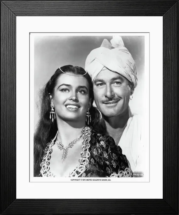 Framed Print : Laurette Luez And Errol Flynn In Kim Framed Print : Laurette Luez And Errol Flynn In Kim