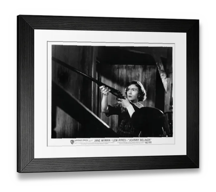 Framed Print : Jane Wyman In Johnny Belinda Framed Print : Jane Wyman In Johnny Belinda