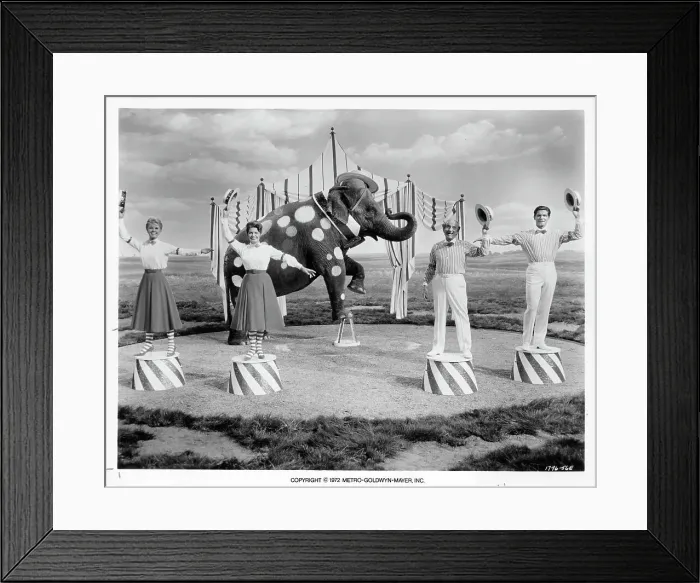 Framed Print : Doris Day And Martha Raye In Billy Rose's Jumbo Framed Print : Doris Day And Martha Raye In Billy Rose's Jumbo