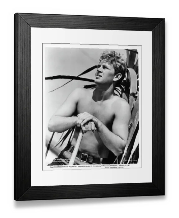 Framed Print : Sterling Hayden In Bahama Passage Framed Print : Sterling Hayden In Bahama Passage