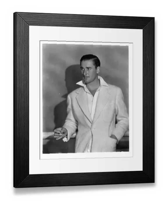 Framed Print : Errol Flynn Framed Print : Errol Flynn