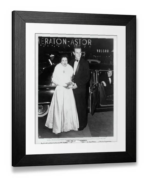 Framed Print : Charlton Heston Framed Print : Charlton Heston