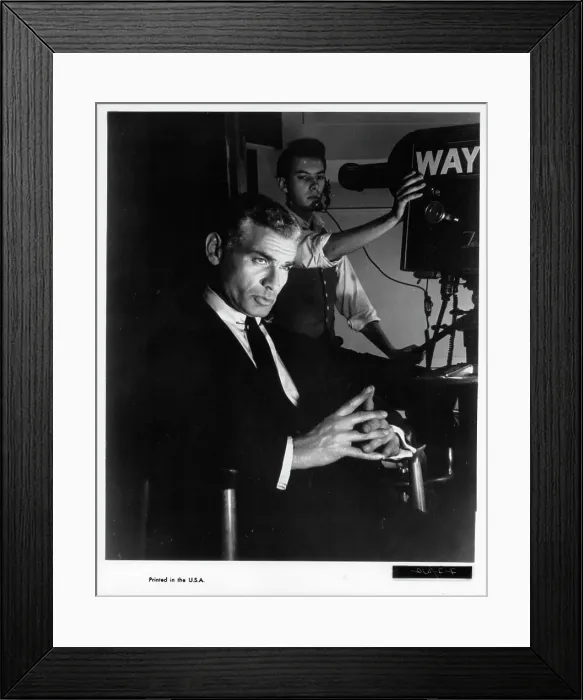 Framed Print : Jeff Chandler Framed Print : Jeff Chandler