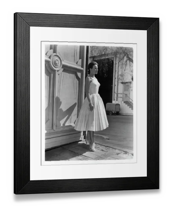 Framed Print : Jeanne Crain In The Tattered Dress Framed Print : Jeanne Crain In The Tattered Dress