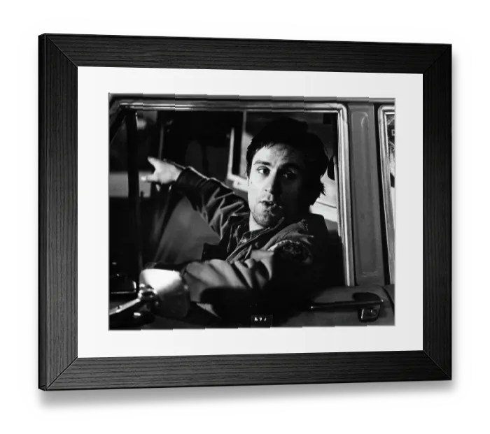Framed Print : Robert De Niro In Taxi Driver Framed Print : Robert De Niro In Taxi Driver
