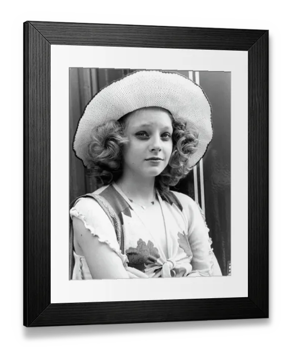 Framed Print : Jodie Foster In Taxi Driver Framed Print : Jodie Foster In Taxi Driver