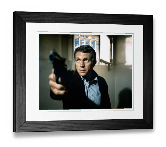 Framed Print : Steve McQueen Framed Print : Steve McQueen
