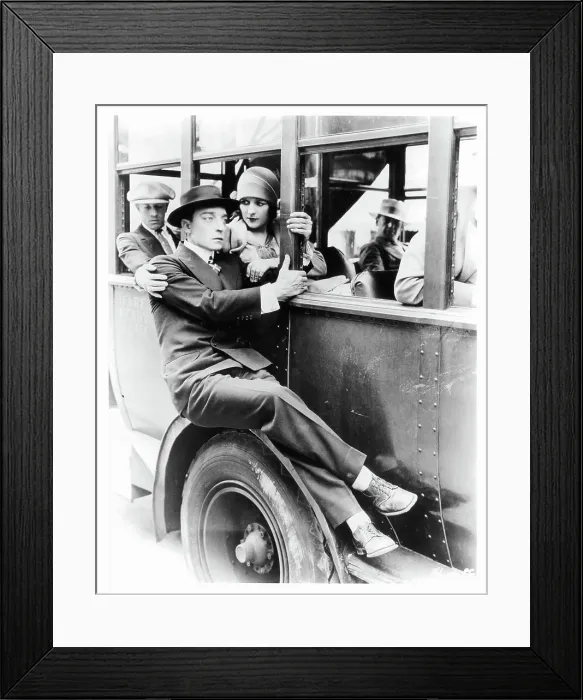 Framed Print : Buster Keaton Framed Print : Buster Keaton