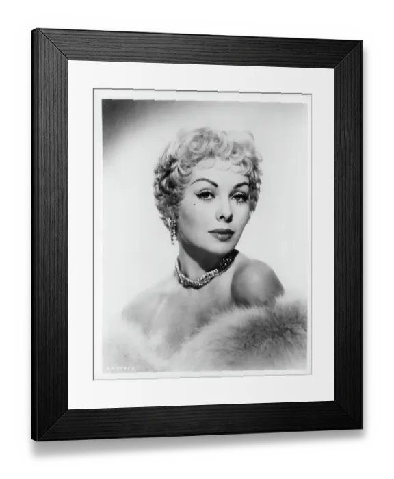 Framed Print : Jeanne Crain In The Fastest Gun Alive Framed Print : Jeanne Crain In The Fastest Gun Alive