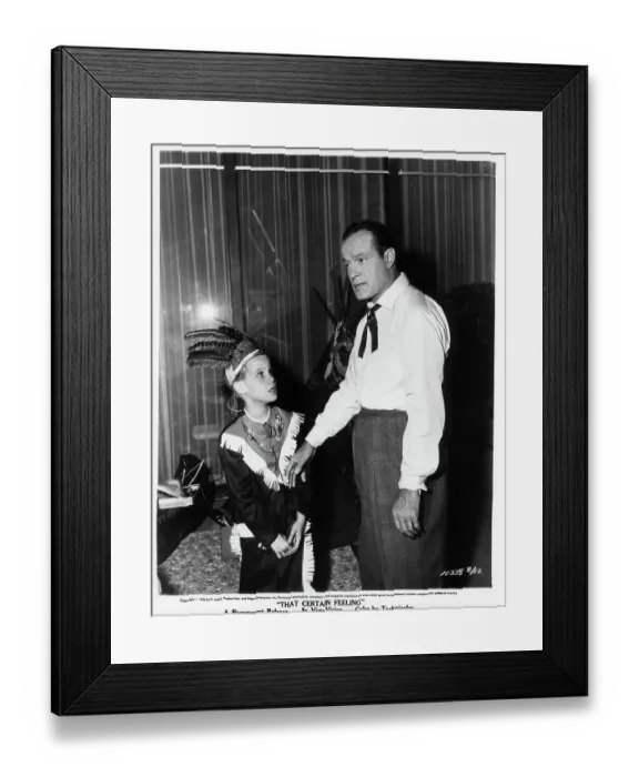 Framed Print : Kelly Hope And Bob Hope In That Certain Feeling Framed Print : Kelly Hope And Bob Hope In That Certain Feeling