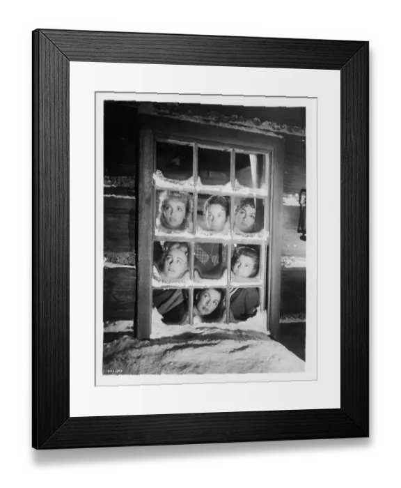 Framed Print : Nancy Kilgas And Betty Carr In Seven Brides For Seven Brothers