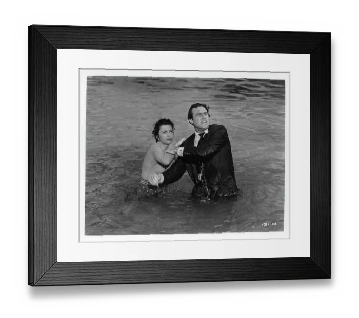 Framed Print : Faith Domergue And Rex Reason In This Island Earth Framed Print : Faith Domergue And Rex Reason In This Island Earth