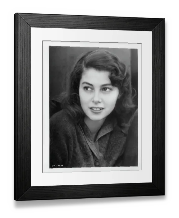 Framed Print : Pier Angeli Framed Print : Pier Angeli