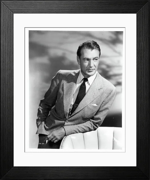 Framed Print : Gary Cooper Framed Print : Gary Cooper