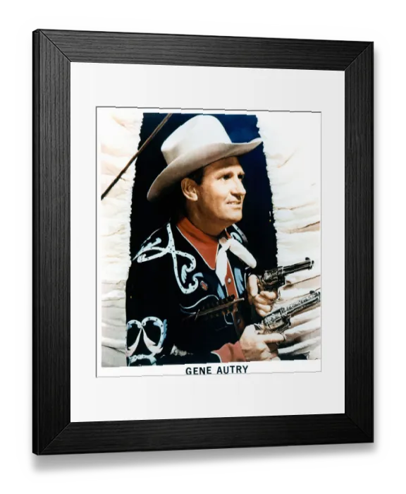 Framed Print : Gene Autry Framed Print : Gene Autry
