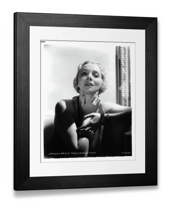 Framed Print : Virginia Bruce Framed Print : Virginia Bruce