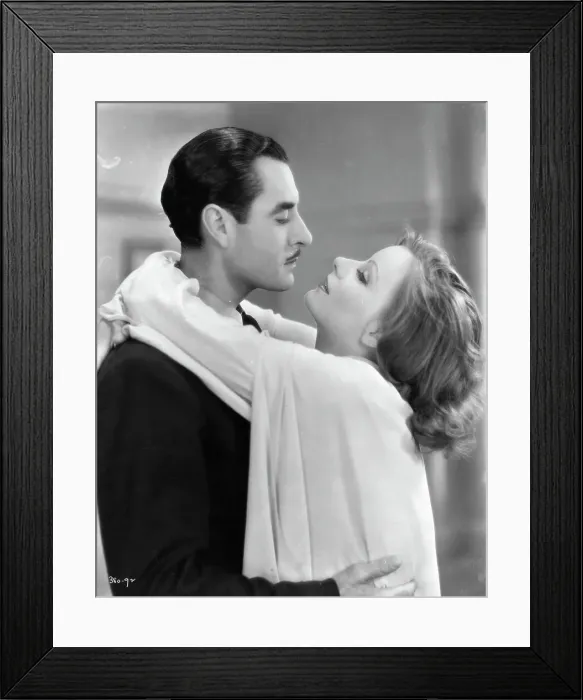 Framed Print : John Gilbert And Greta Garbo In Woman Of Affairs Framed Print : John Gilbert And Greta Garbo In Woman Of Affairs
