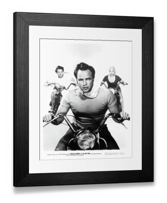 Framed Print : Mary Murphy and Marlon Brando In The Wild One Framed Print : Mary Murphy and Marlon Brando In The Wild One