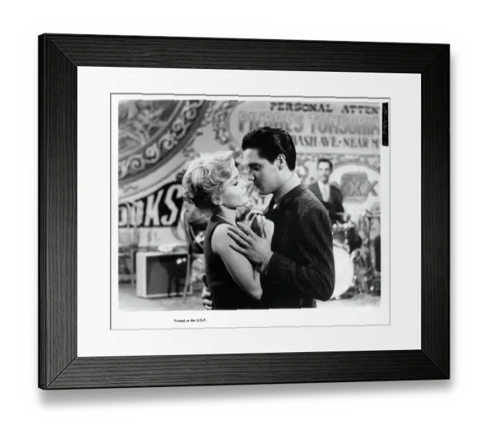 Framed Print : Hope Lange And Elvis Presley In Wild In The Country Framed Print : Hope Lange And Elvis Presley In Wild In The Country
