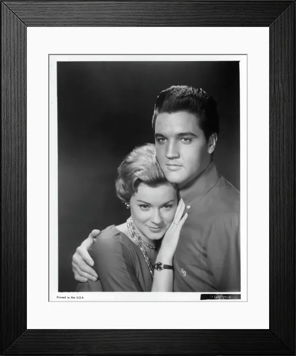 Framed Print : Hope Lange And Elvis Presley In Wild In The Country Framed Print : Hope Lange And Elvis Presley In Wild In The Country