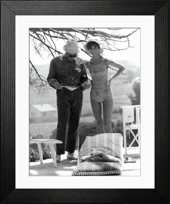 Framed Print : Audrey Hepburn In Two For The Road Framed Print : Audrey Hepburn In Two For The Road