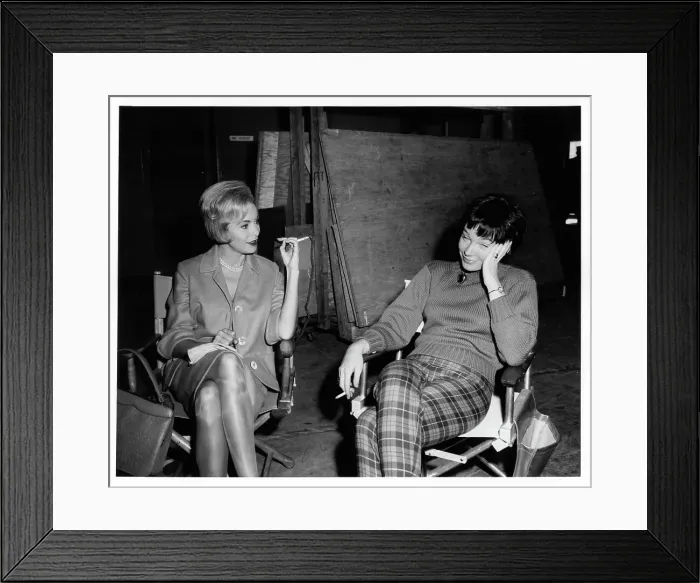 Framed Print : Janet Leigh And Shirley MacLaine In Two For The Seesaw Framed Print : Janet Leigh And Shirley MacLaine In Two For The Seesaw