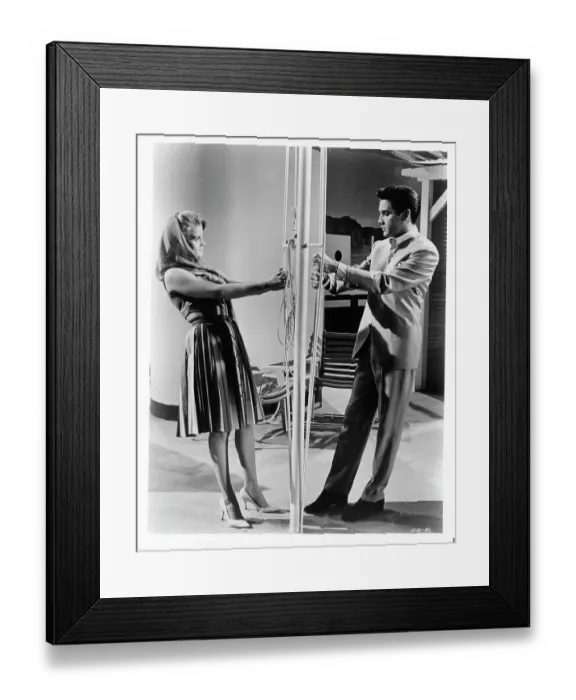 Framed Print : Ann-Margret And Elvis Presley In Viva Las Vegas Framed Print : Ann-Margret And Elvis Presley In Viva Las Vegas