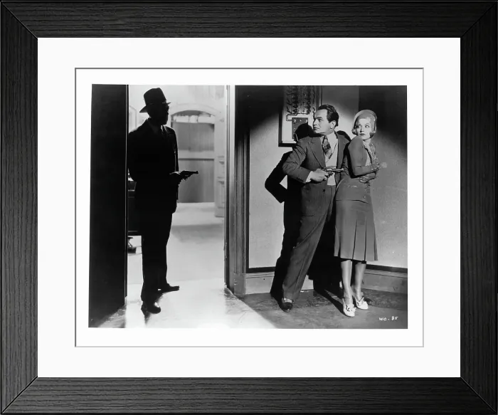 Framed Print : Edward G Robinson And Alice White In The Widow From Chicago Framed Print : Edward G Robinson And Alice White In The Widow From Chicago