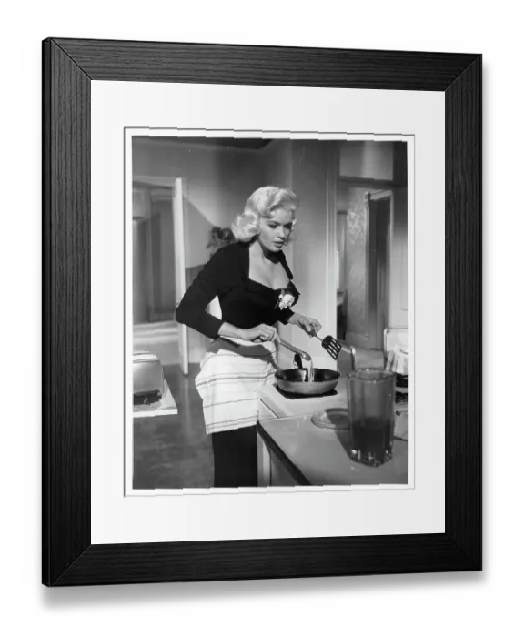 Framed Print : Jayne Mansfield In The Girl Can't Help It Framed Print : Jayne Mansfield In The Girl Can't Help It
