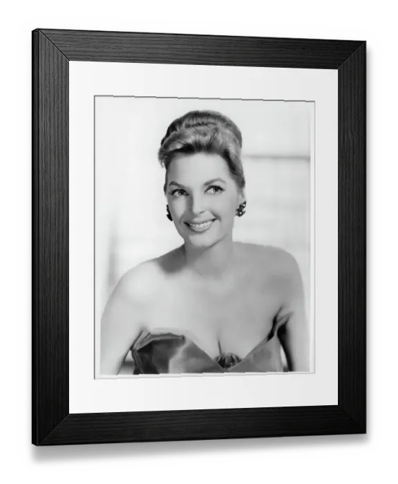 Framed Print : Julie London In Night Of The Quarter Moon Framed Print : Julie London In Night Of The Quarter Moon