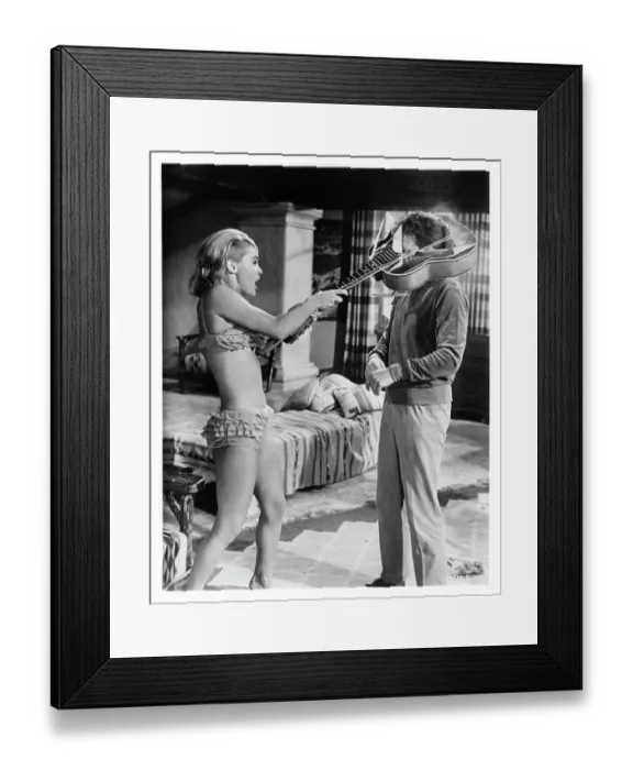 Framed Print : Chris Noel And Fabrizio Mioni In Get Yourself A College Girl Framed Print : Chris Noel And Fabrizio Mioni In Get Yourself A College Girl