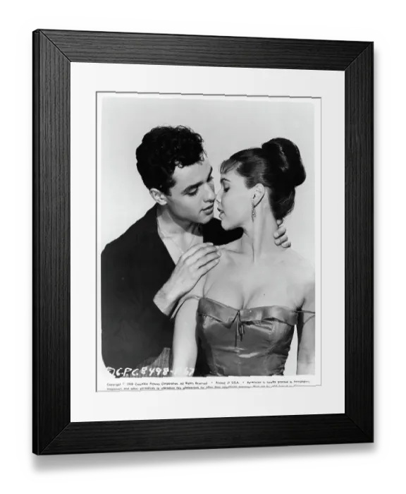 Framed Print : Sal Mineo And Susan Kohner In The Gene Krupa Story