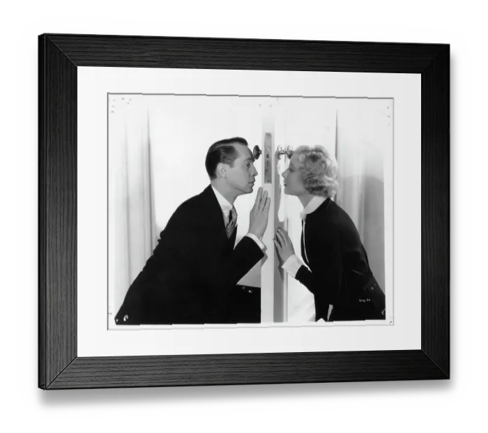 Framed Print : Franchot Tone And Una Merkel In One New York Night