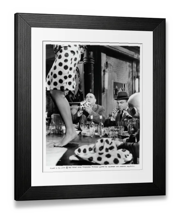 Framed Print : James Cagney In One, Two, Three